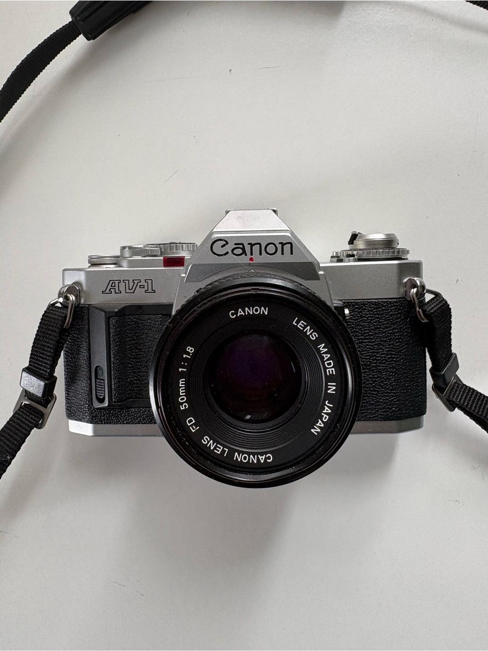 Vintage Cannon Av-1 Film Camera